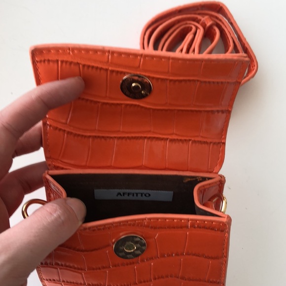 Orange mini bag - Picture 5 of 5